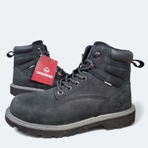 NEW Wolverine Floorhand Men's Work Boots Oil & Slip Resistant Steel Toe Size 8.5